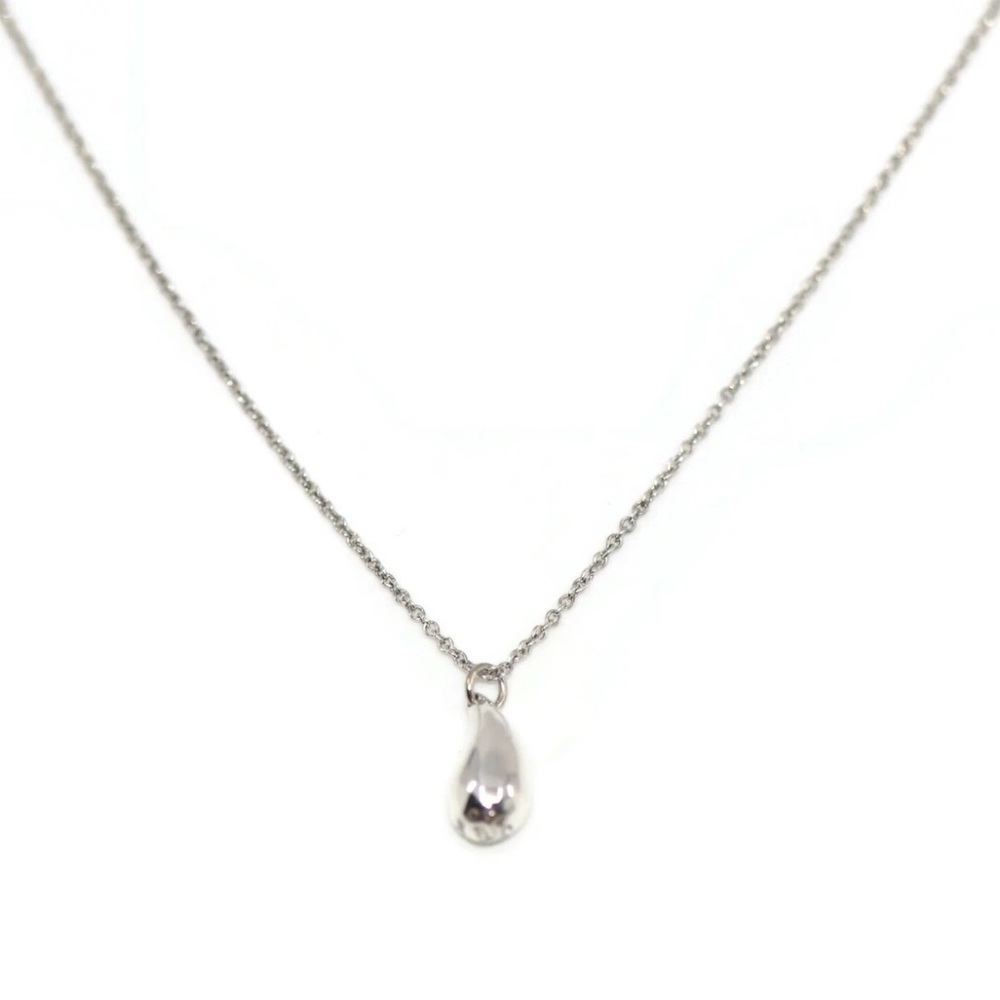 TIFFANY & CO . Elsa Peretti Chain teardrop Pendant Necklace